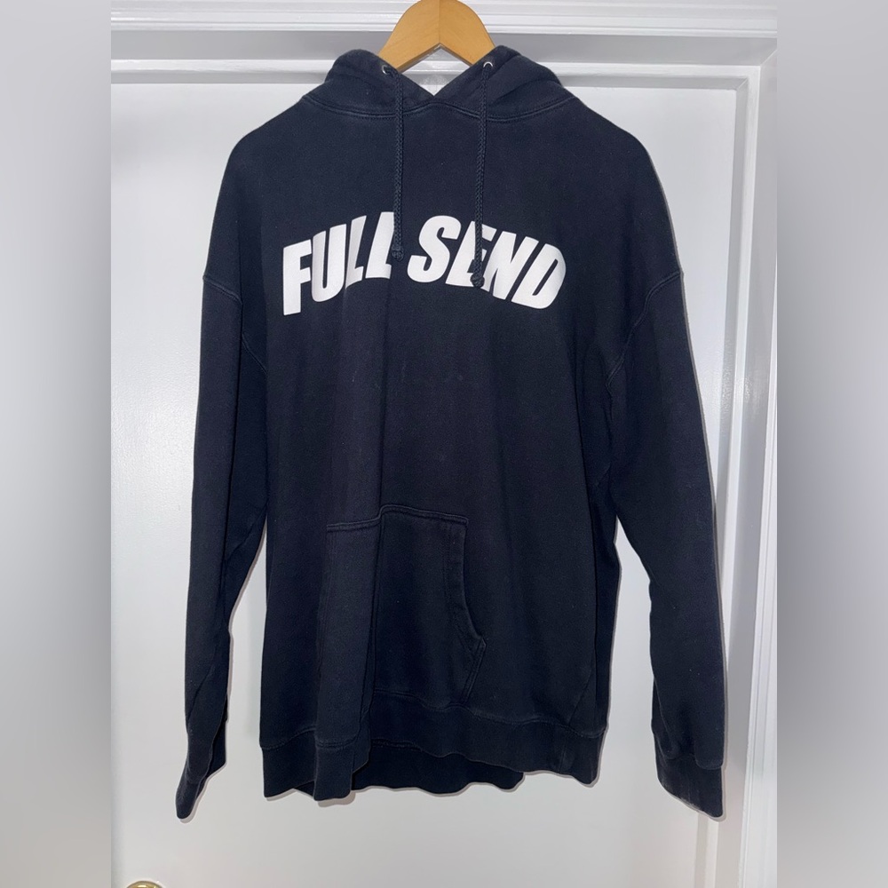 XL Full Send Men's Navy Blue Nelk Boys Hoodie Sweatshirt